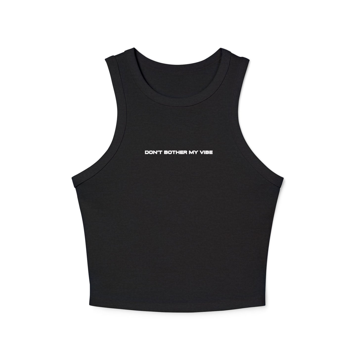 Women's Tank Top - 'Don't Bother My Vibe' Crop Top