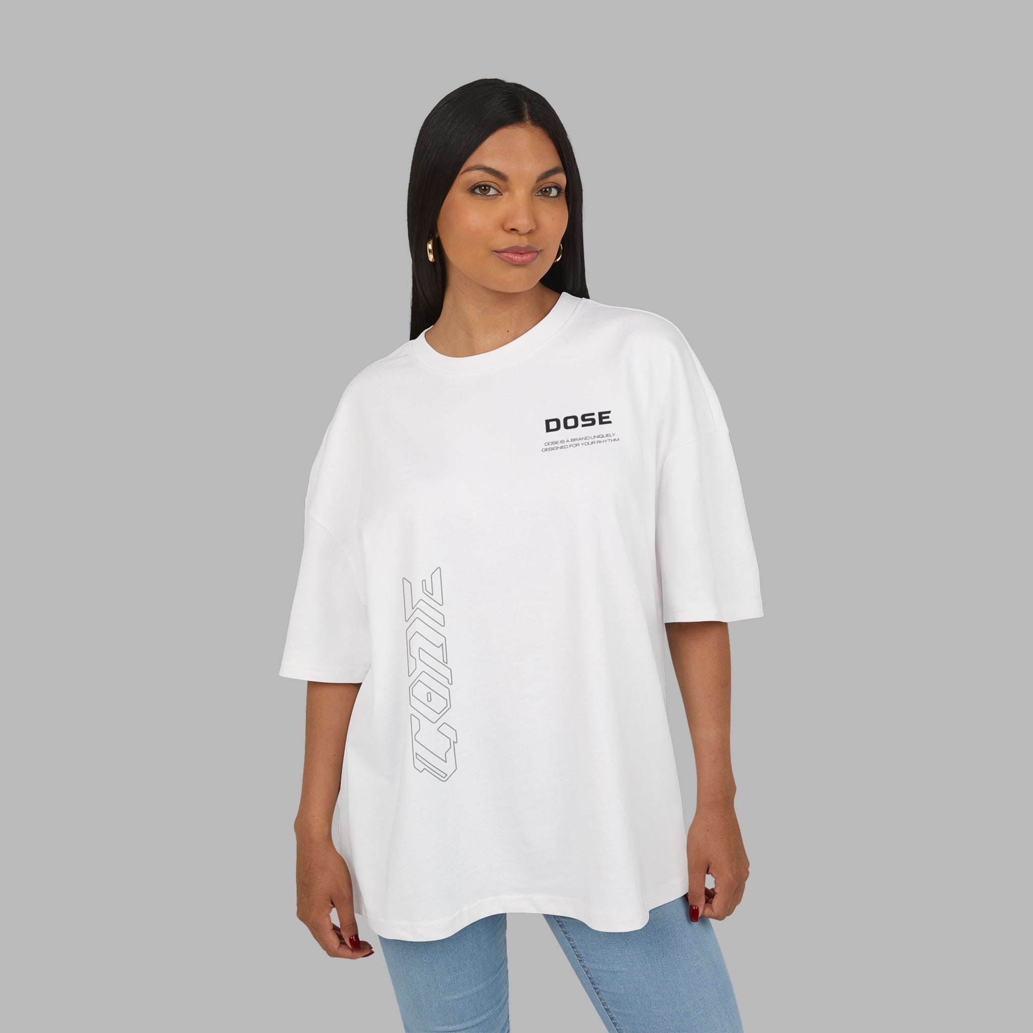 Boss Code - Unisex Oversized T-Shirt White