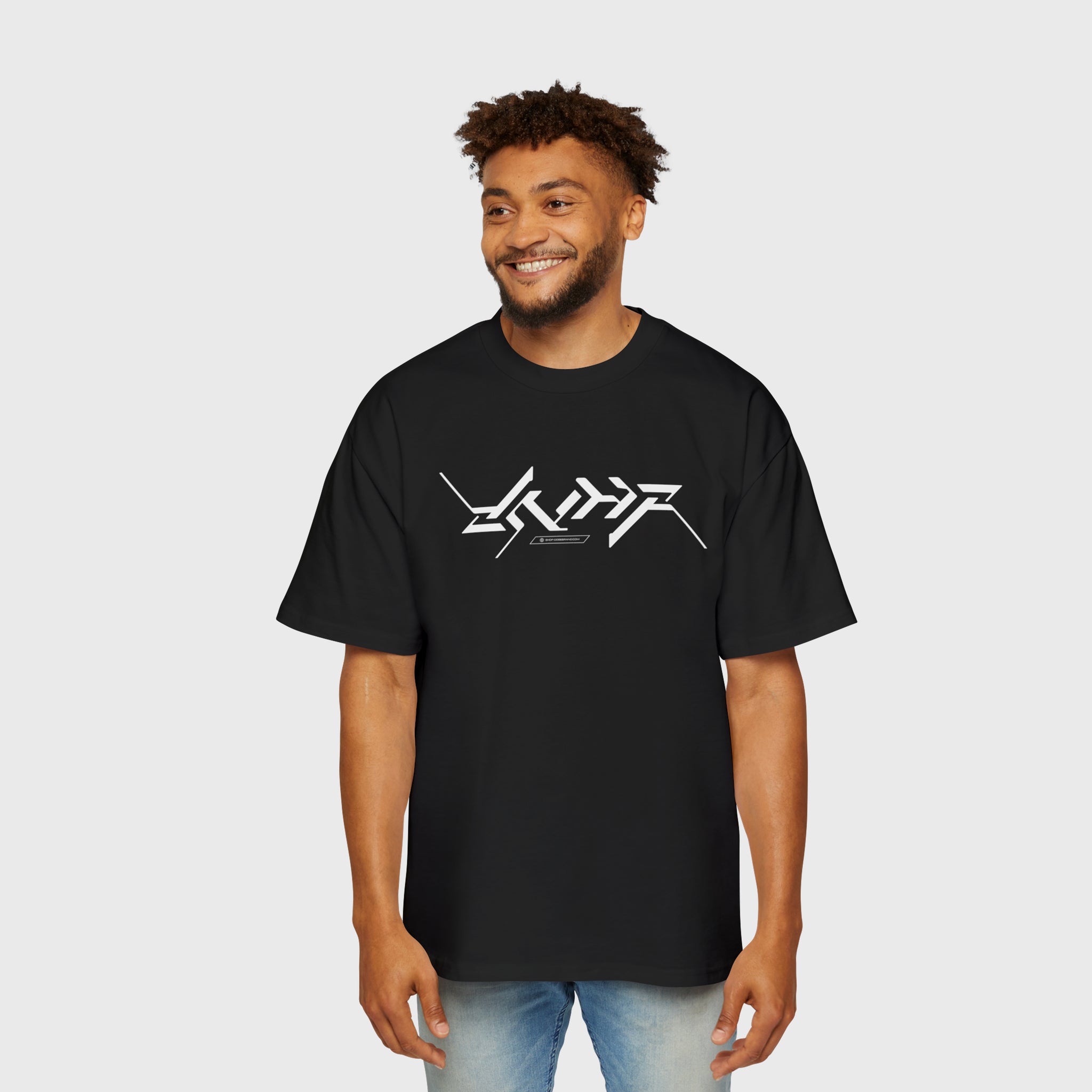 R-R - Men's Heavy Oversized T-Shirt